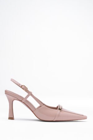 Mary Radyosa Kemerli Kadın Topuklu Ayakkabı