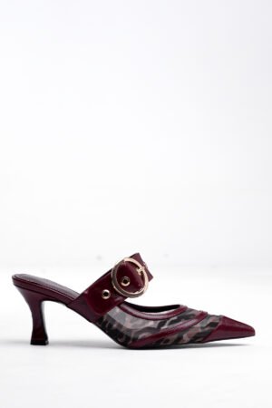 Alternative view of LEOPAR DOKUNUŞLU TOKALI TOPUKLU AYAKKABI