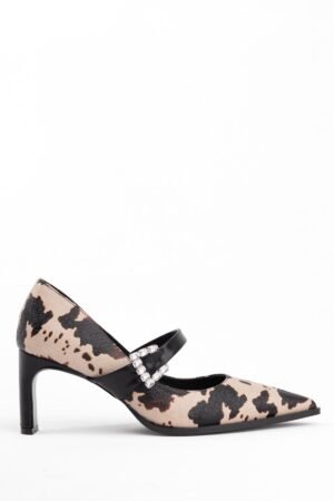 Mary Desenli Tokalı Modern Kadın Ayakkabı